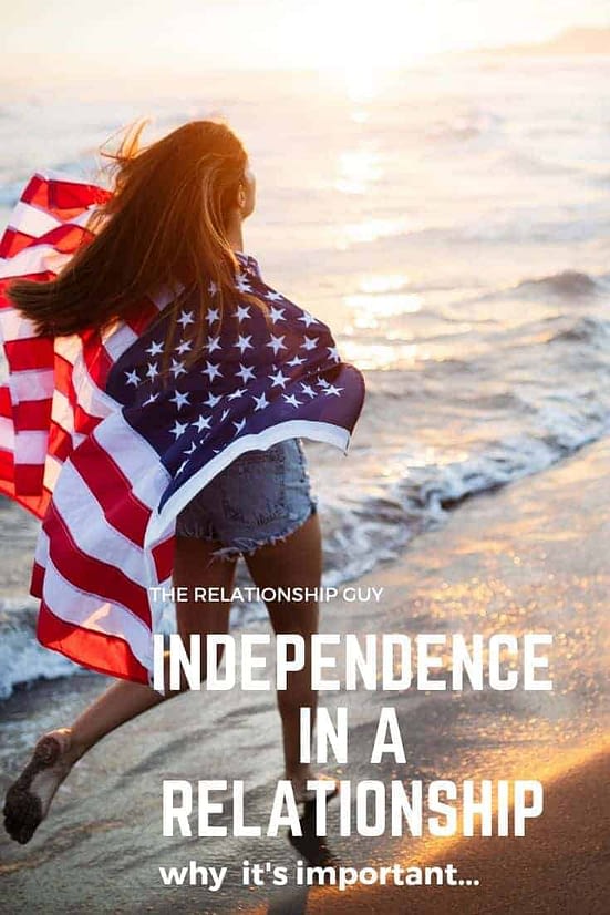 independence in a relationship pinterest image